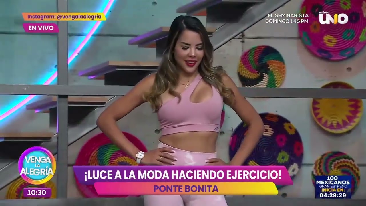 Javy Arroyo con Kristal Silva en la Sección Ponte Bonita en Venga la Alegría !