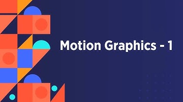 Motion Graphics - 1 | [Crazy MediaWorks Studios]