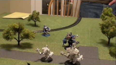 Warmachine battle Rep Cygnar vrs Menoth
