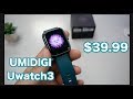 UMIDIGI Uwatch3 Affordable Touchscreen Smartwatch Unboxing and Review