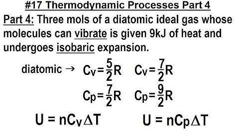 JEE Advanced Physics 2022 Paper 1: #17 Thermodynamic Process Part 4