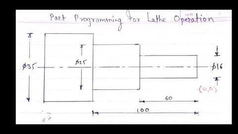 CNC Lathe (Part Programming)