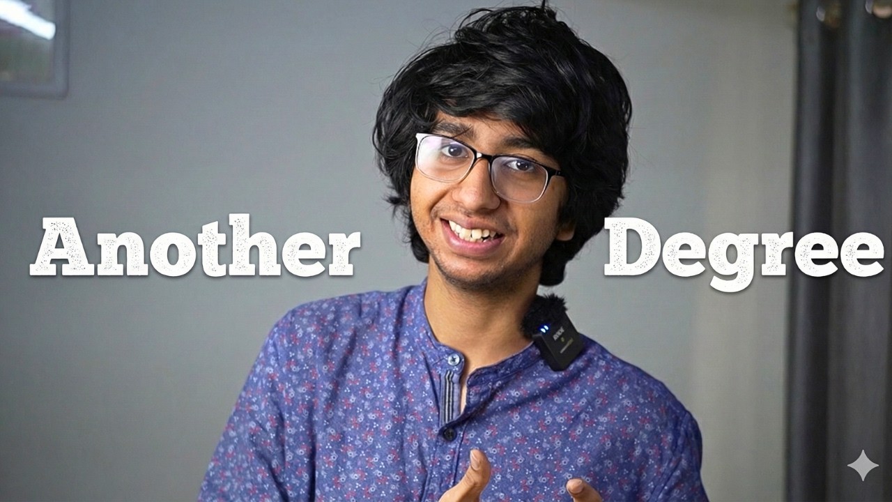 I am doing another degree after leaving IIT Madras BS