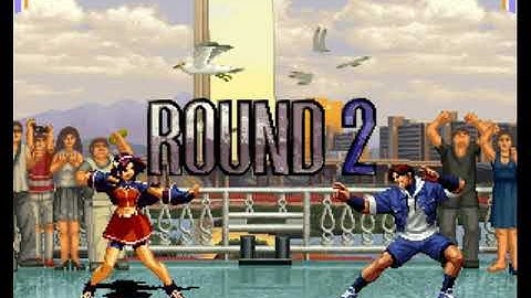 KOF 2002 Magic Plus ll - Athena Mai Yuri 1/2