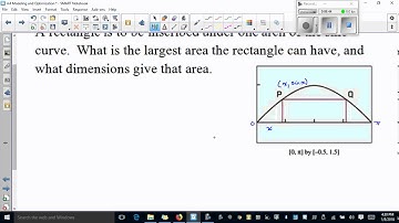 Calculus 4 4 Part 1 Modeling and Optimization