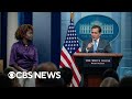 White House holds briefing as Israel hostage negotiations continue | full video