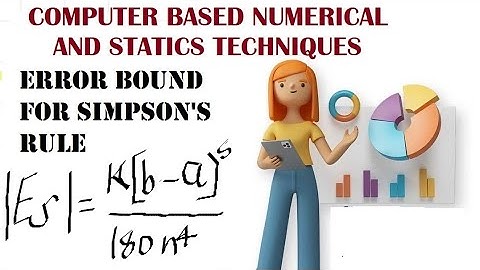 Error Bound For Simpson