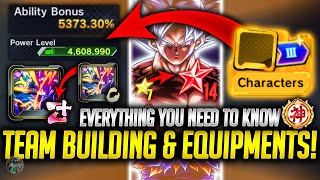 (Dragon Ball Legends) How to BUILD THE BEST team! Everything You NEED to know about TEAM FORMATIONS!