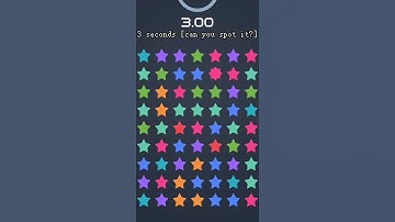 3 Seconds [can you spot it?]