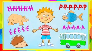 КАРАОКЕ - 🚜 Синий трактор - Учим алфавит + Птички | Песенки для детей