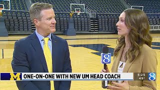 Oneonone with new UM men's basketball coach Dusty May