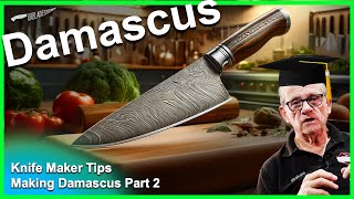 Making a Better Damascus in your Forge - Part 2 by UK Bladeshow 1,522 views 1 month ago 8 minutes, 2 seconds