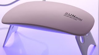 Обзор Sun mini 6w | Бюджетная лампа для гель лака