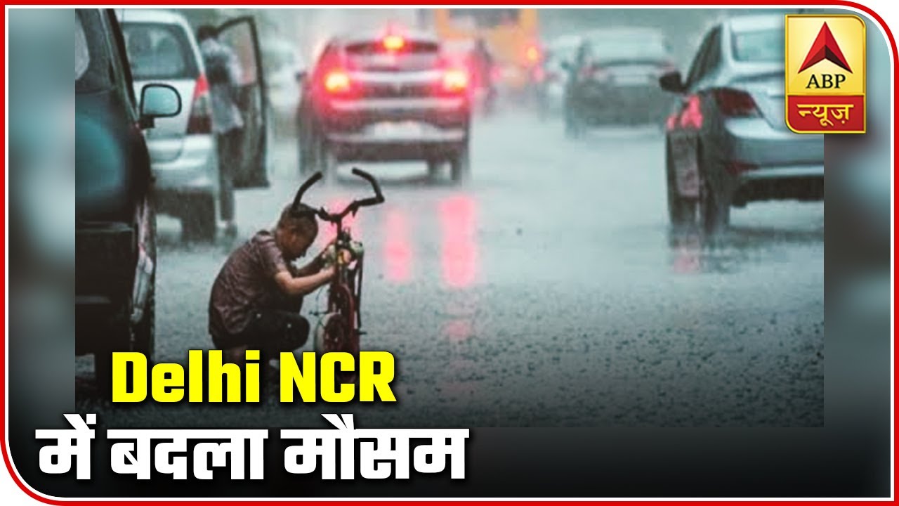 Temperature Dips As Delhi-NCR Witness Rain Showers | Mausam Top 10 | ABP News