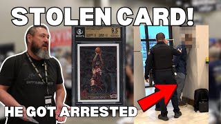 THIEF Stole a BGS 9.5 LeBron Rookie Card… We Got It BACK! At the Dallas Card Show