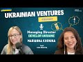  ukrainian ventures podcast with marianna khonina managing director of develor ukraine