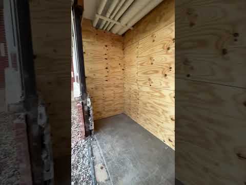 Clinton Central School Corporation Maintenance Room Exterior update - May 22 2023