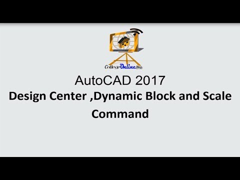 How To Use Design Center in AutoCAD And Dynamic Block Creation Complete ...
