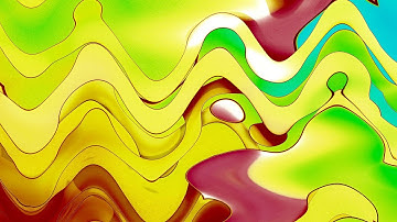 Modern abstract art by using Blender and Krita