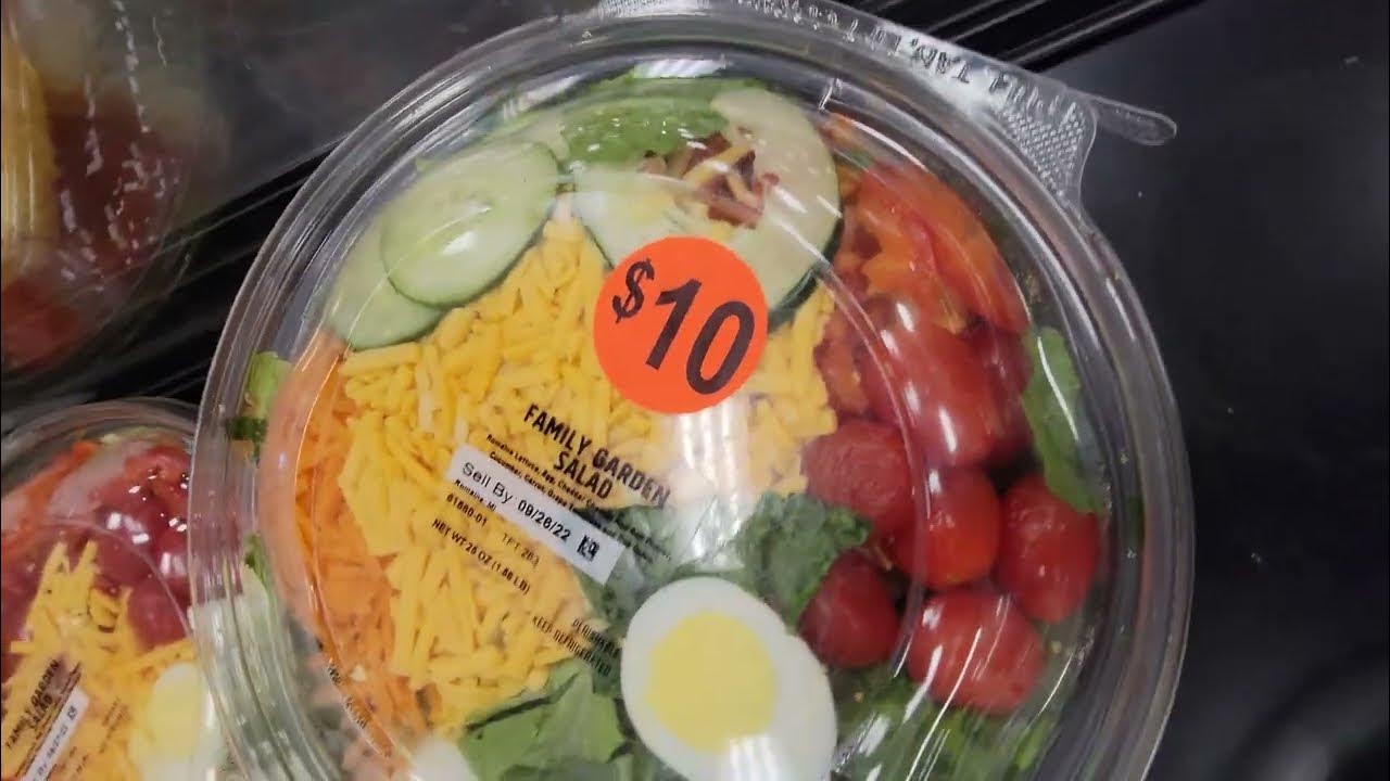Salads at Kroger Oct. 2022 YouTube