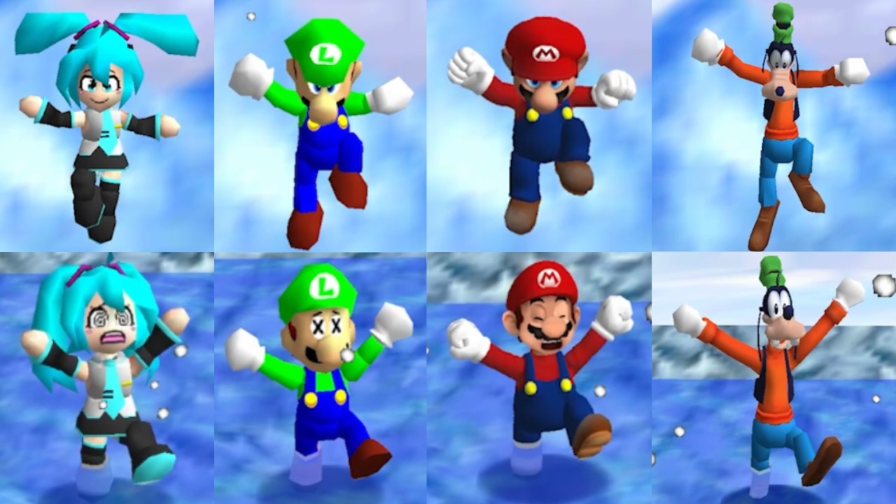 Все 100 новых специальных персонажей, новые анимации падения в ледяной воде.