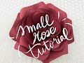 DIY Rose Tutorial (Small Size Paper Rose)