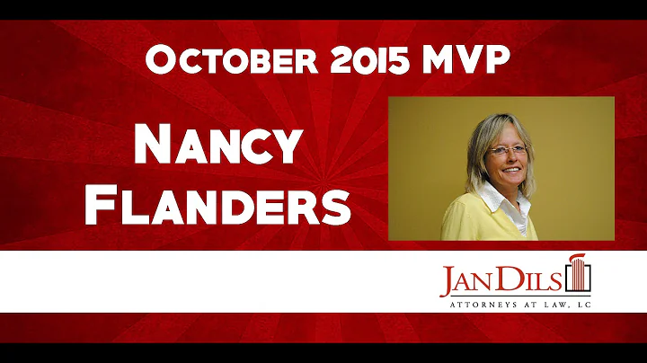 October 2015 MVP, Nancy Flanders