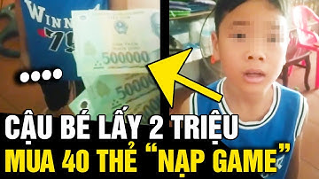 Lấy 2 triệu đi mua 40 THẺ nạp vào game, cậu bé bị chủ tiệm NGHI NGỜ và giải quyết | Tin Nhanh 3 Phút