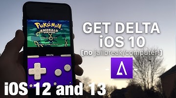How to get DELTA Emulator on iOS 13 & 12! *NO COMPUTER*