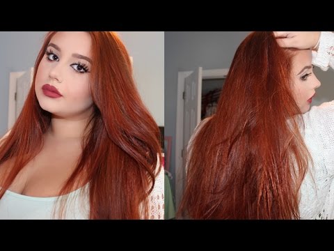 How To Dye Your Hair Copper Red From Medium Dark