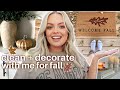 CLEAN & DECORATE WITH ME FOR FALL + TARGET HAUL | Brianna Fox