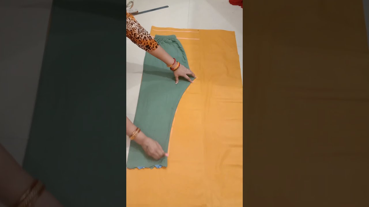 Very Easy Trouser Cutting In Just 2 Minutes Shorts Shortvideo Shortsfeed Trousercutting