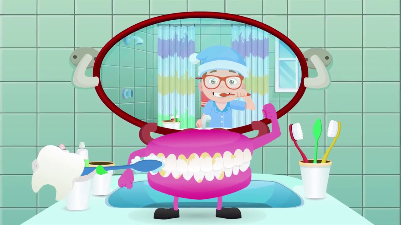 Tooth Brushing Song by Blippi 2 Minutes Brush Your Teeth for Kids YouTube