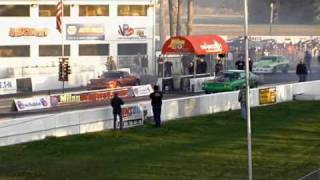 IRS World Record 7.75@183 pass Milan 5/6/2011 Stands View IPS Motorsports Atomicfusion Corvette
