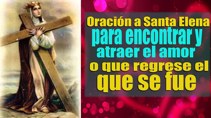 Oracin de gran poder a Santa Elena de la cruz para...
