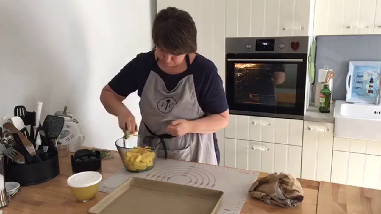 Knusprige Kartoffelecken vom großen Ofenzauberer von Pampered Chef (Facebook LIVE/07.09.2017)