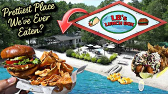 Crabcake Sandwich & Fish Tacos at Jersey’s Hidden Lakefront Beach Oasis