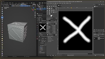 Videoguide - Create a Sculpting Brush Using Gimp, Import in Blender, Setup Stroke, Space, Stabilize