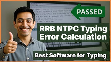 RRB NTPC Typing Rules 2025 | RRB NTPC Me Typing Kaise Hoti hai | RRB NTPC Error Calculation