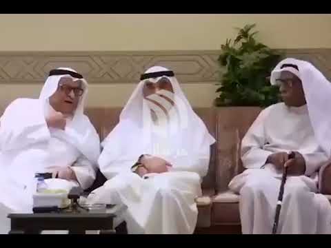 زيارة الشيخ فهد اليوسف لديوان الخلفية بالخالدية