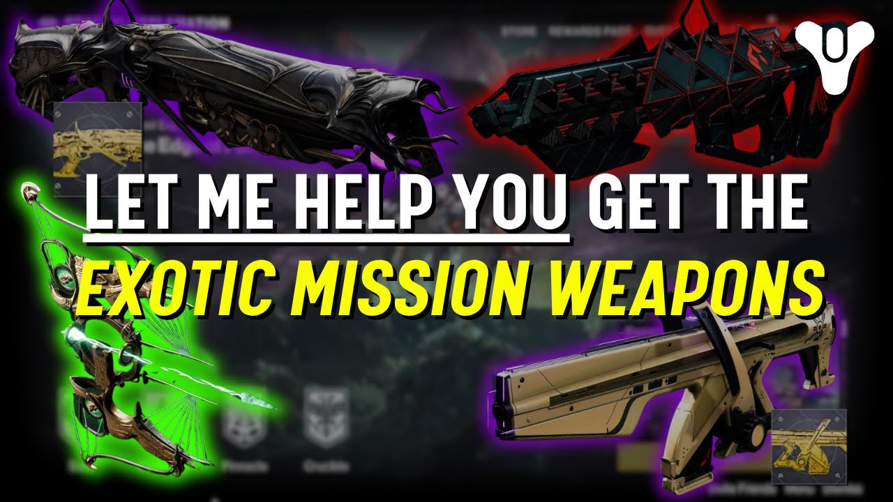 Helping Viewers UNLOCK their Exotic Mission Weapons! 🎷