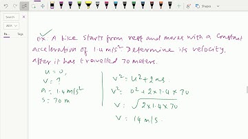 Engineering mechanics : - ( Equation of motion ; Solving problems ) - 54.