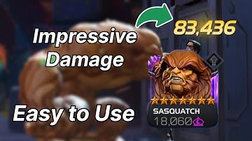 7 ⭐ Sasquatch Surprised Me - MCOC