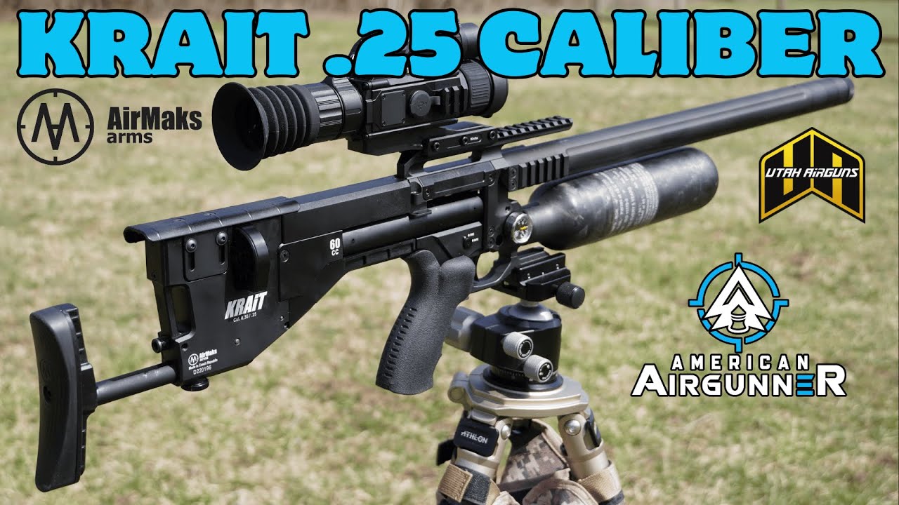 Вы не поверите результатам стрельбы из этой пневматической винтовки! AirMaks Krait