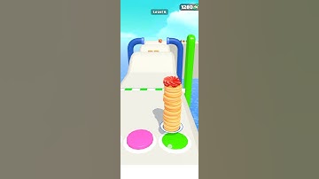 pancake Run All Level (Android iOS) #shorts (2)