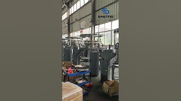 The single jersey jacquard circular knitting machine in the assembly#knittingmachine #factory