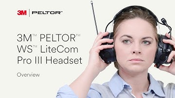 3M PELTOR WS LiteCom Pro III Headset   Overview