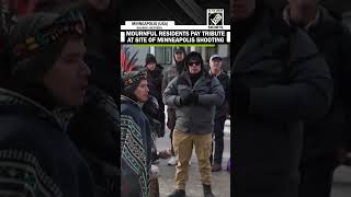 Residents hold vigil at scene where Renee Good was fatally shot by ICE agent