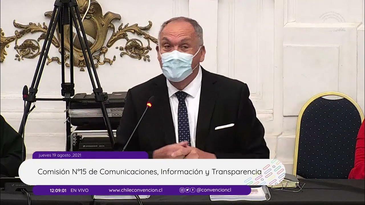 Alfredo Zamudio expone en la Comisión de Comunicaciones de la 