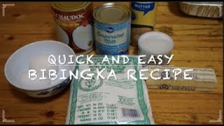 QUICK AND EASY BIBINGKA RECIPE